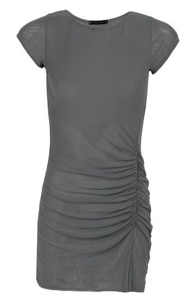 Vix Sui Mesh Cover-Up Dress in Grey at Nordstrom, Size X-Small