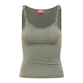 Diesel Sleeveless Tops, female, Green, Size: S T-Twy-S1 Top