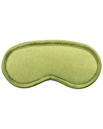 Portolano Knitted Eye Mask With Satin Piping