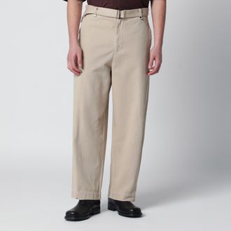 Entire studios Gully chino trousers in beige