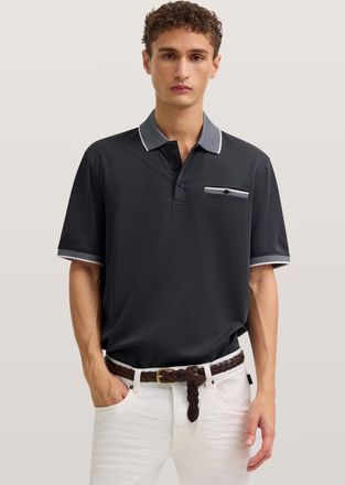 Bugatti Herren Polo shirt Modern Fit met borstzak