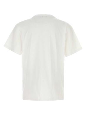 Alexander McQueen 828420qtadd 0909 Whiteblack T-Shirt T-shirts And Polos