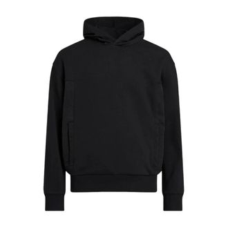 Calvin Klein Hoodies, male, Black, Size: XS Softshell Mix Media Hood Jacket