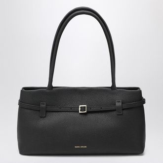Manu Atelier Le Cambon East West Black Bag