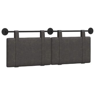 vidaXL Cabecero Colgante Negro Pu Antiguo Vidaxl
