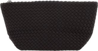 Naghedi Tassen, Dames, Bruin, ONE Size, Leer, Portofino Large Cosmetic Pouch