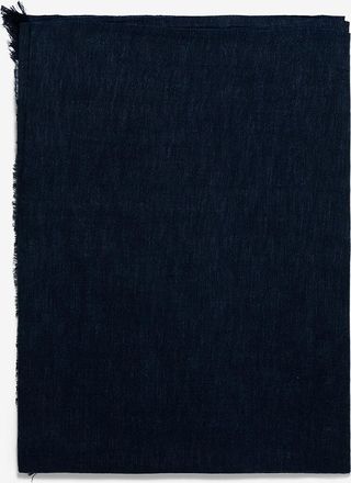 Hemisphere Schal aus Wolle und Leinen Farell