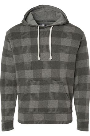 J. America Triblend Fleece Hooded Sweatshirt