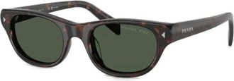 Prada Cat-eye Zonnebril - Dames - Zonnebrillen - Bruin - 50 MM - Accessoires