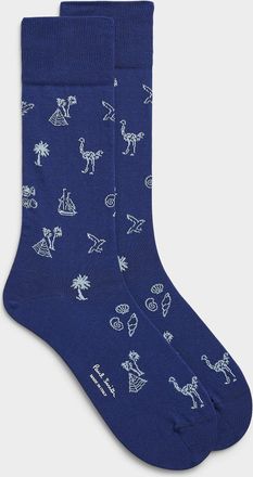 Paul Smith Mens On vacation dress socks