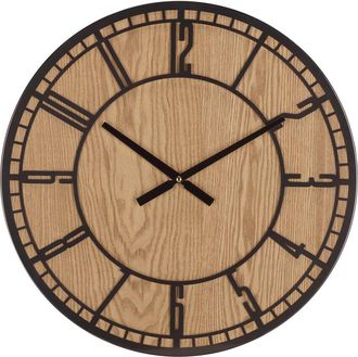 SEI Furniture Sei Palsea Wood/Iron Clock