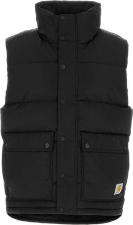 Carhartt Work in Progress Black Quilted Vest