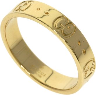 Gucci Yellow Gold (18K) Band Ring (Pre-Owned)