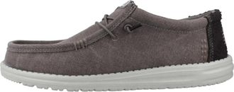 Hey Dude Stijlvolle werkkleding veterschoenen - Heren - Veterschoenen - Grijs - 40 EU - Schoenen
