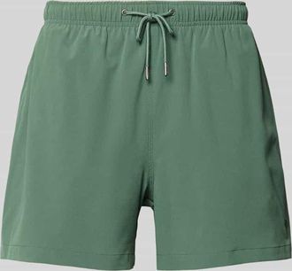 Mc Neal Badehose mit elastischem Bund und Tunnelzug in Dunkelgruen, Gr&ouml;&szlig;e XXL