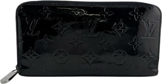 Louis Vuitton Black Vernis Long Wallet (Bi-Fold) (Pre-Owned)