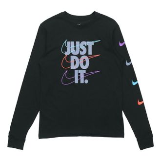 Nike As MENS Sp Brandmarks Sports Long Sleeve Black DB6189-010