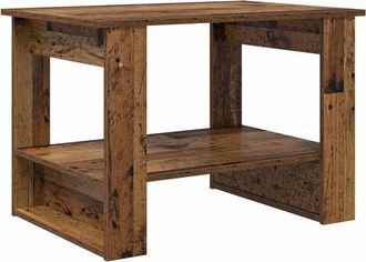 vidaXL Mesa De Caf&eacute; Madera Vieja 72 X 50 X 50 Cm Madera De Ingenier&iacute;a Vidaxl