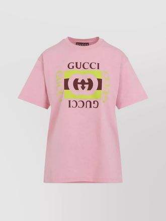 Gucci graphic logo short sleeve t-shirt