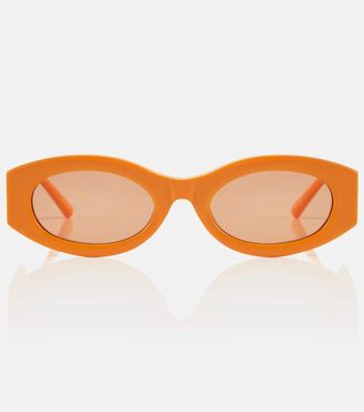 The Attico Berta oval sunglasses