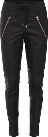 Rue de Femme Skin Fatale Goud Broek Zwart - Dames - Slim Fit Broeken - Zwart - XL - Broeken