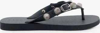Balenciaga Sandali infradito Cagole con iconici dettagli in metallo - BALENCIAGA - gender_Woman