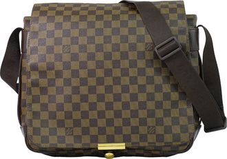 Louis Vuitton Bastille Damier Brown Canvas Handbag (Pre-Owned)