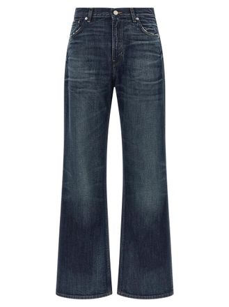 Haikure Dark Blue High Rise Jeans