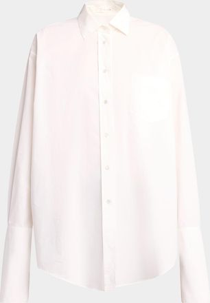 The Row Ment Poplin Button-Down Shirt