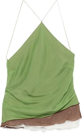 Sir. Danica gelaagde top - Groen