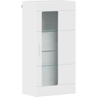 vidaXL Wall-mounted Cabinet High gloss white 55 x 29 x 100 cm vidaXL