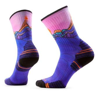 Smartwool Hike Targeted Cushion Sunrise Crew Wandersocken f&uuml;r Damen | lila