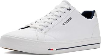 Tommy Hilfiger Risabel Mens Shoes White/Grey : 10.5 D - Medium, Leather