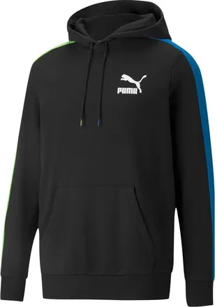 Puma Cotton Crew Neck Hoodie Black Blue Green 531354-56