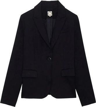 Ines De La Fressange Nicoletta Jacket - Dames - Blazers - Blauw - S - Wol - Jassen