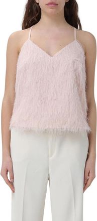 Twinset Mouwloze Top - Dames - Tops zonder mouwen - Roze - XL - Tops