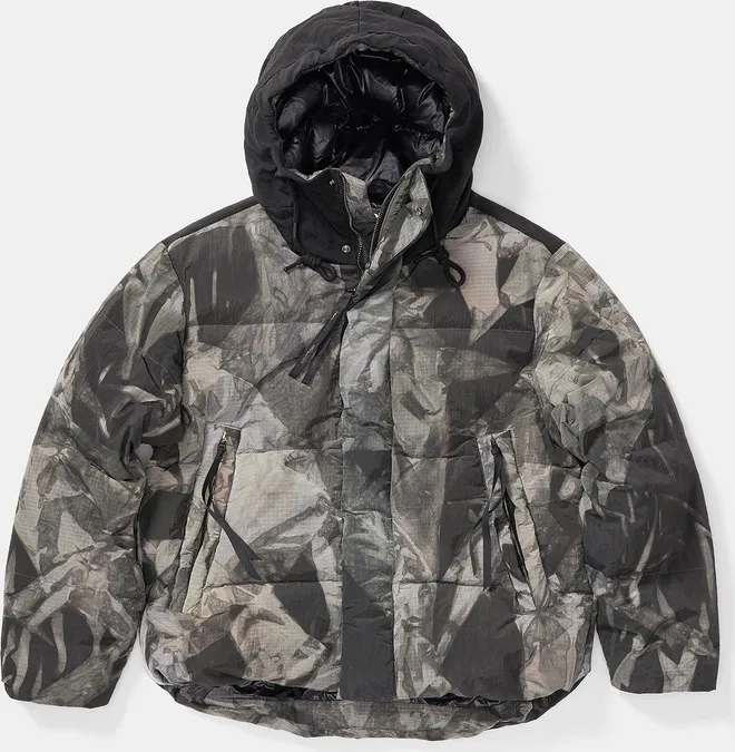 M Fowler Down Parka - Olive Rock Tie