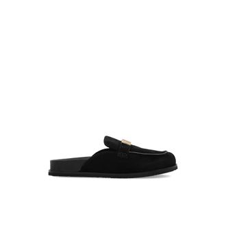 Tory Burch Leelee Mule - Dames - Slip ons - Zwart - 36 EU - Su&egrave;de - Schoenen