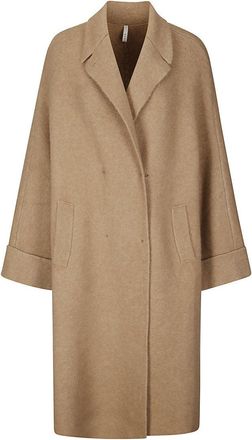 Boboutic Double-Breasted Knit Short Coat