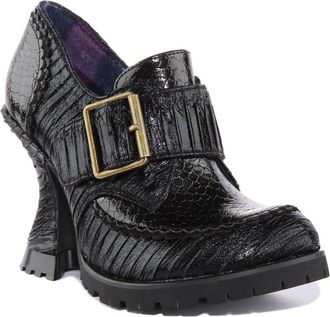 Irregular Choice Step to It Fashion Heels, Q322, Black C, EUR 38 (UK 5)