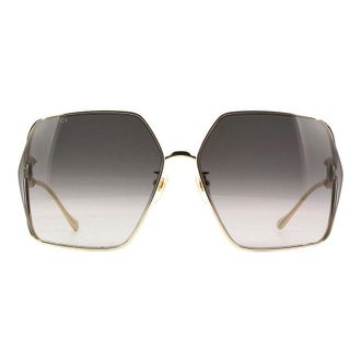 Gucci GG1322SA001 Square Full Rim Sunglasses - Gold