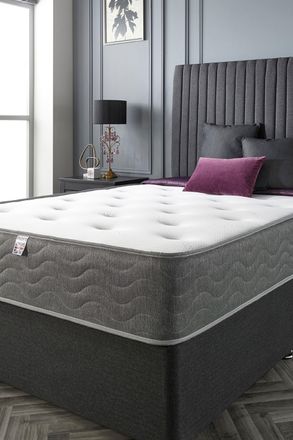 Aspire Home Accents Cool Tufted Ortho Mattress in White | Size: Small Single