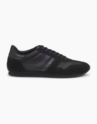 HUGO BOSS Mens Levon Nymi Runner - Black - Size: 10