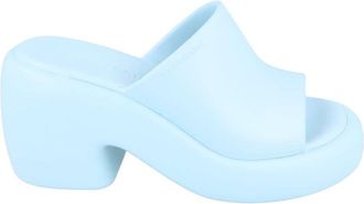 Ferragamo Deva Rubber Sandals, Size 6