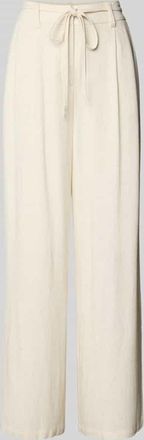 Moves Hose aus Viskose-Leinen-Mix Modell Andriana in Beige, Gr&ouml;&szlig;e 34