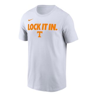Nike Tennessee 2026 On-Court Bench Nike Mens Dri-FIT College T-Shirt in White | M21283P870TENN-WHT