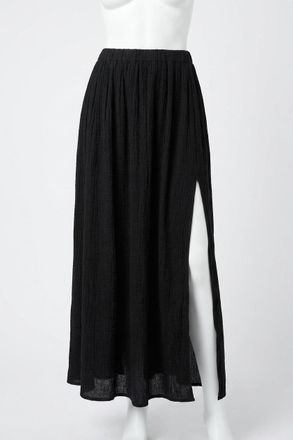 Z Supply Reina Airy Skirt In Black