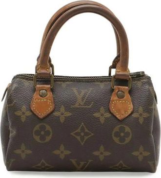 Louis Vuitton Borsa Pre-owned Mini Speedy Monogram - - Pre-owned - Donna - Marrone - ONE SIZE