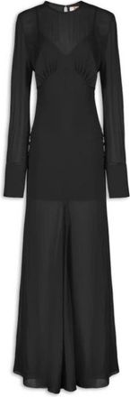 Aniye By Lange Jurk - Dames - Maxi kleedjes - Zwart - M - Tule - Kleedjes