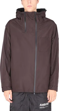 AMBUSH Hooded Slim Fit Jacket - Brown